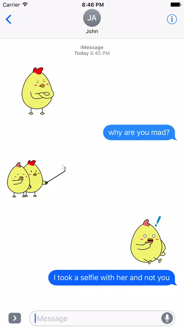 صور Animated Funny Chicken Couple