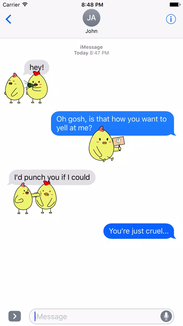 صور Animated Funny Chicken Couple