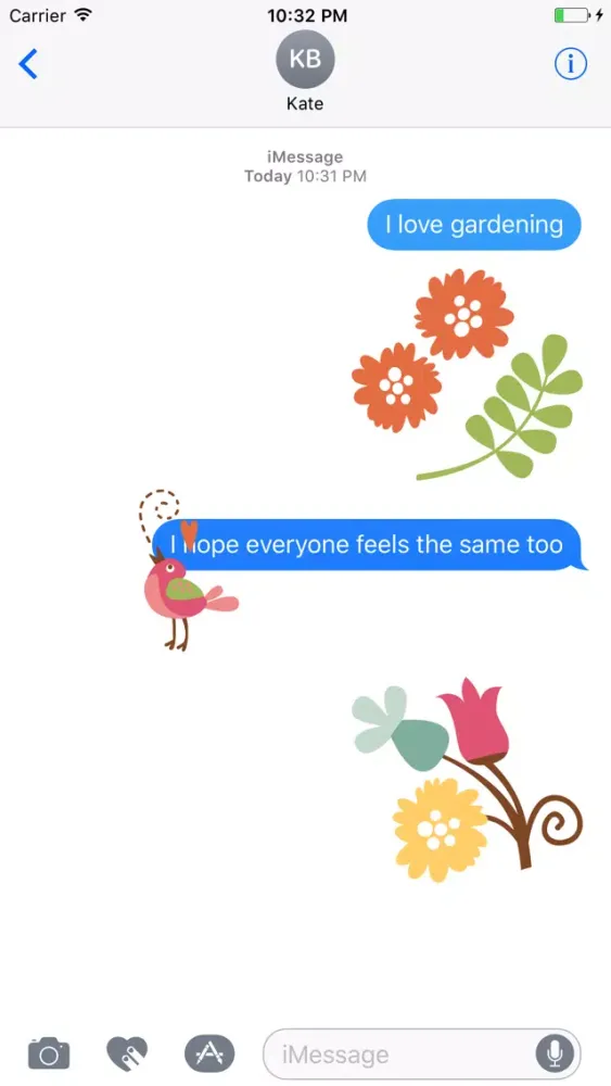 Gardening Sweet Home Stickers Screenshots
