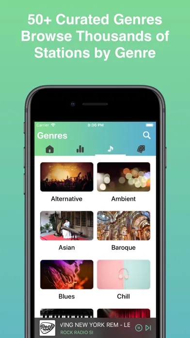 Скриншоты Pocket Radio - Live Streaming