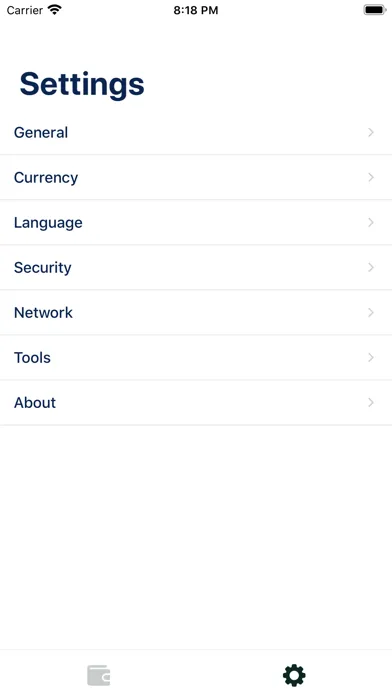 Screenshot di Mojito wallet