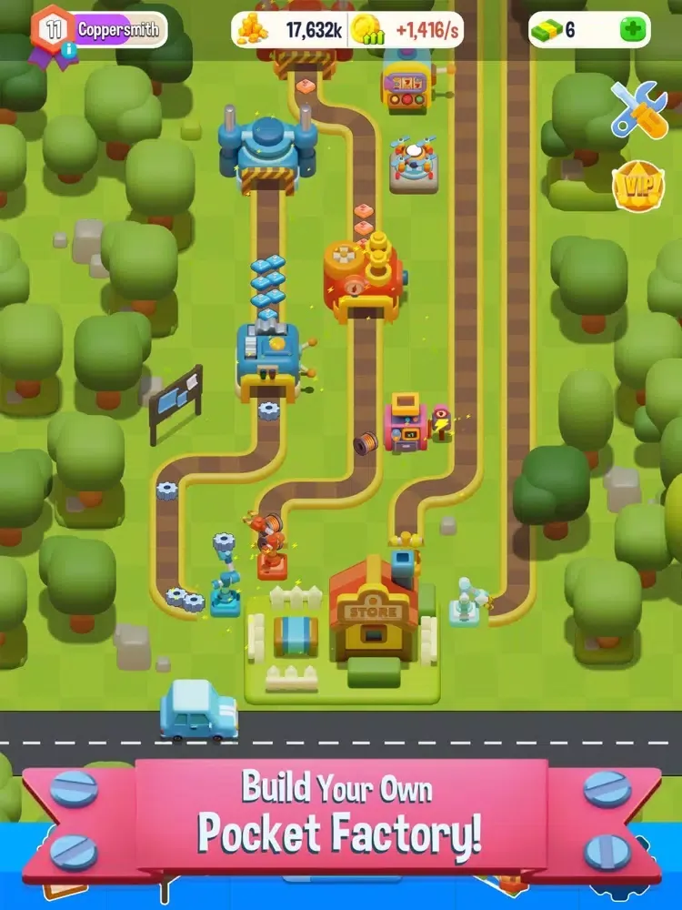 Pocket Factory iPad  স্ক্রিনশট