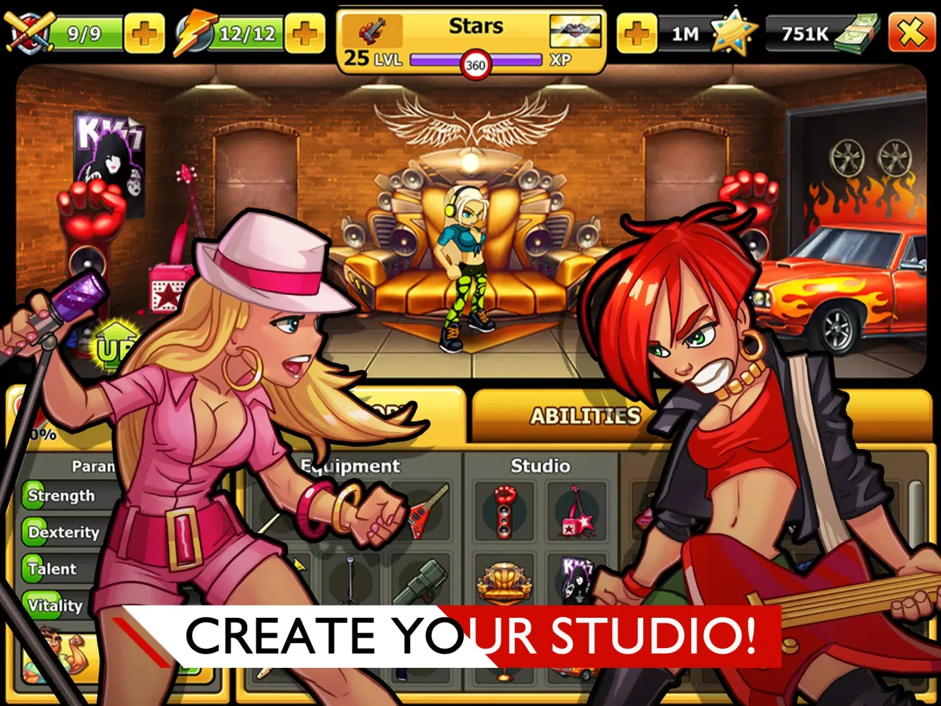 Ảnh chụp màn hình của Mojo Stars