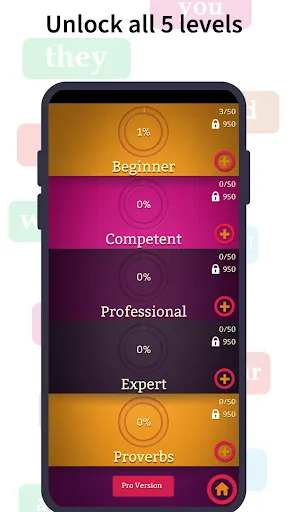 Learn English Sentence Master Screenshots