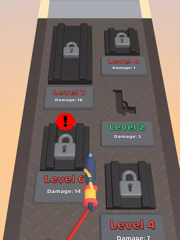 Capturas de pantalla de Rope Weapon Run iPad 