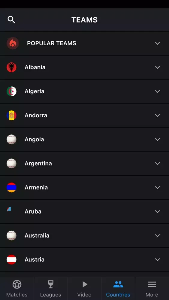 Football Live matches Ekran Görüntüleri