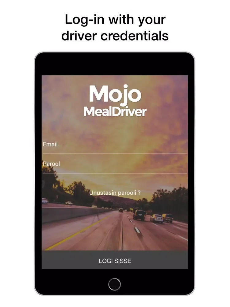 Mojo Meal Driver iPad  Screenshots