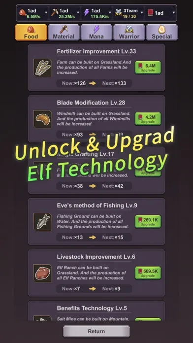 Elf Kingdom · Idle SLG स्क्रीनशॉट