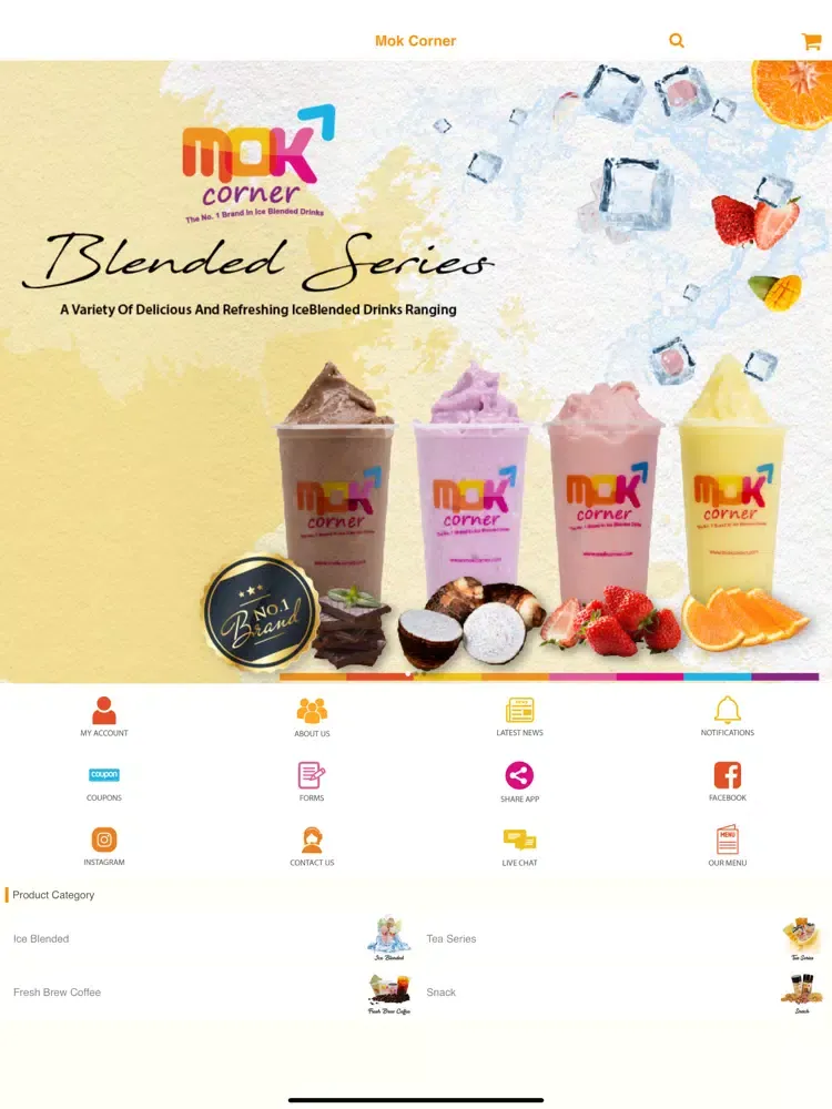 Mok Corner iPad 应用截图