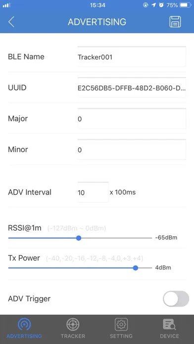 Capturas de tela do MokoTracker+