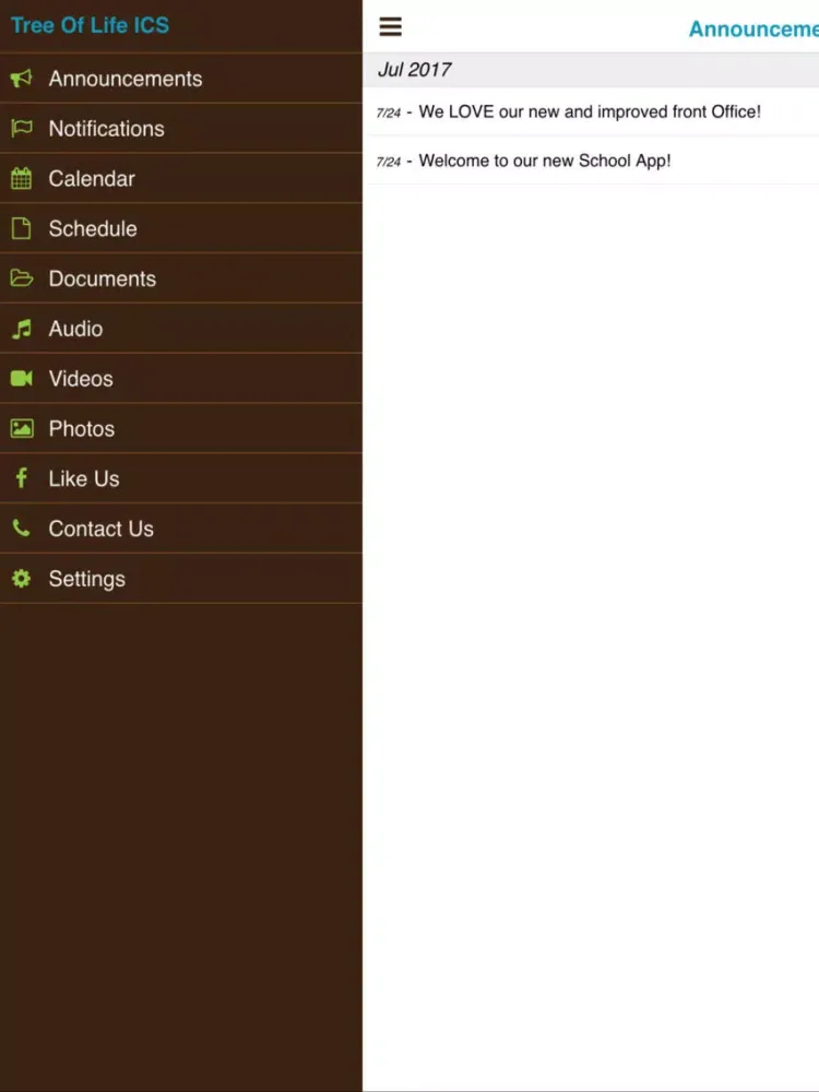 Zrzuty ekranu Tree of Life ICS iPad 