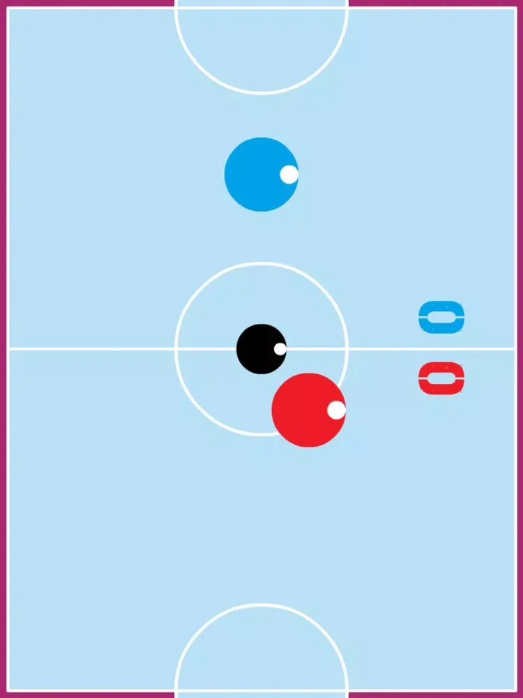 Screenshot di Air Hockey League 2023