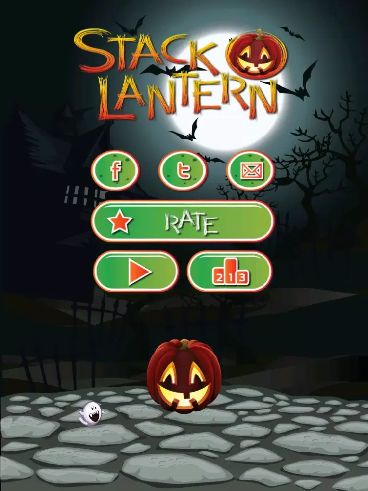 Stack O Lantern The Fun Stacking Pumpkin Halloween Game iPad Screenshots