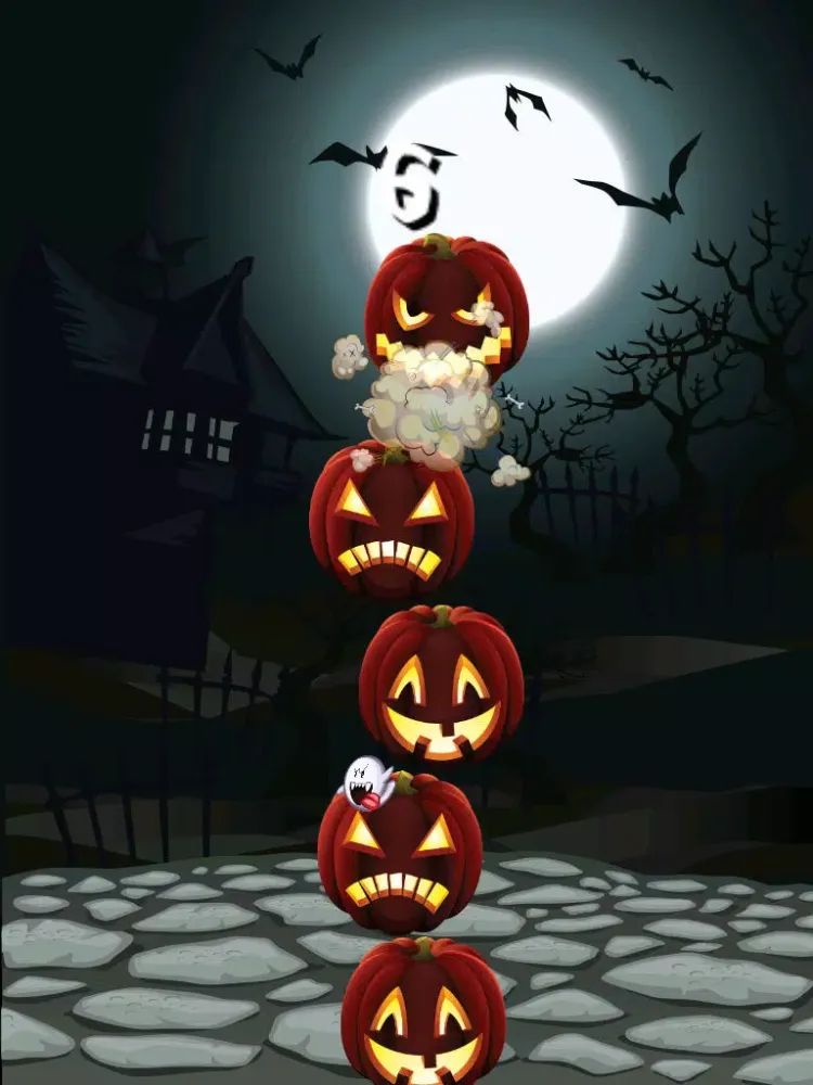 Stack O Lantern The Fun Stacking Pumpkin Halloween Game iPad Screenshots