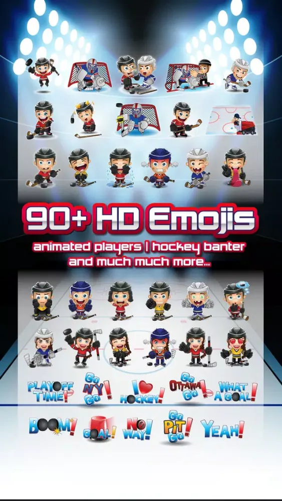 Hockey Emojis Nation應用截圖