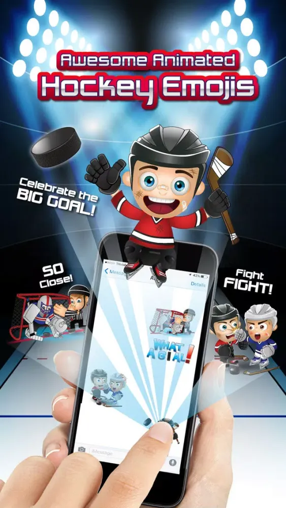 Hockey Emojis Nation應用截圖