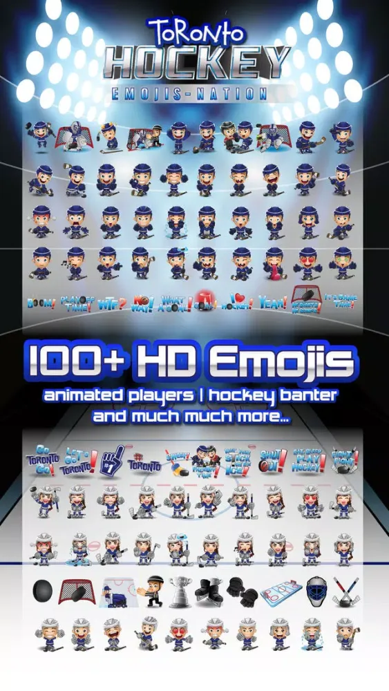 تصاویر Toronto Hockey Emojis