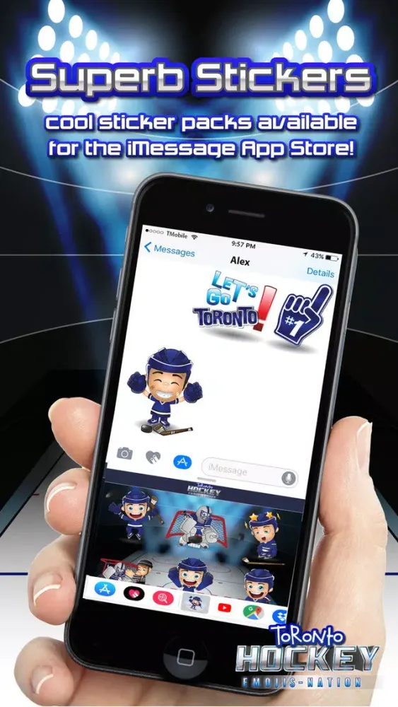 تصاویر Toronto Hockey Emojis