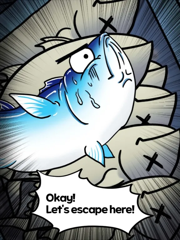 Tuna Frenzy : Escape Jump Game iPad  Screenshots