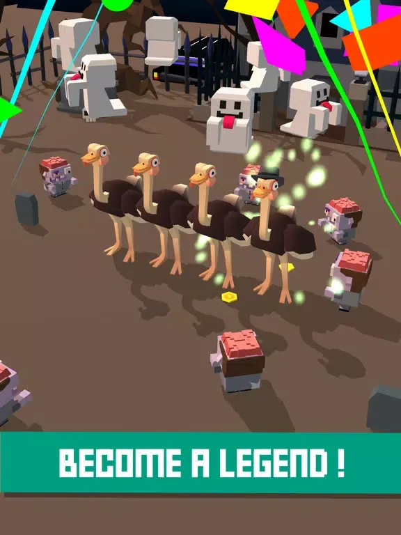 تصاویر Ostrich Among Us iPad 