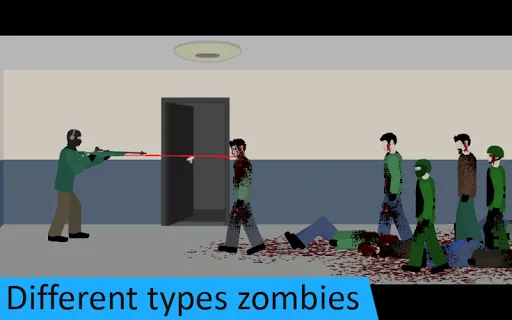 Screenshot di Flat Zombies: Defense&Cleanup
