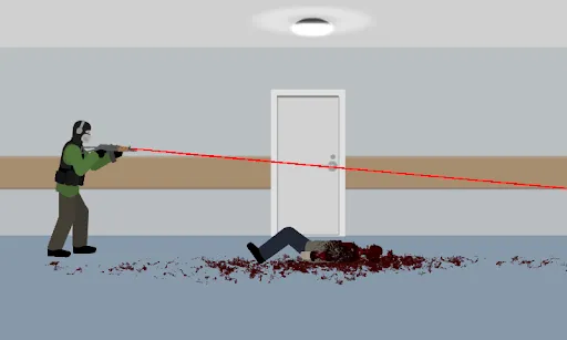 Screenshot di Flat Zombies: Defense&Cleanup