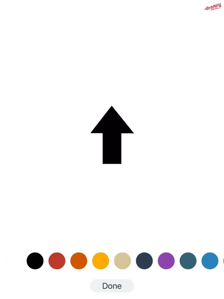 Arrows - Simple arrow sign. Randomizer included! iPad  Screenshots