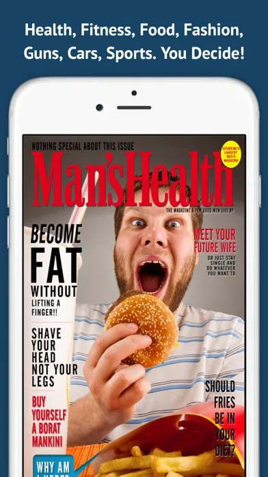 Zrzuty ekranu Cover Me - Your Fake Popular Magazine Cover Maker