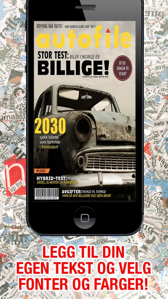 Zrzuty ekranu Cover Me Norge – Bli Ukeblad Kjendis