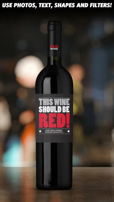 Bottles Up - Fake Label Maker With Printing Option スクリーンショット
