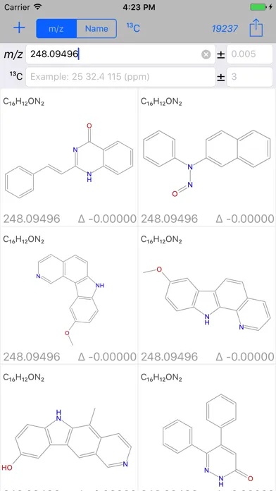 Find Molecule سکرین شاٹس