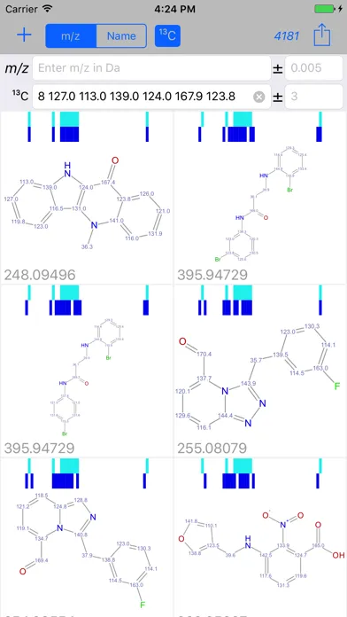 Find Molecule سکرین شاٹس