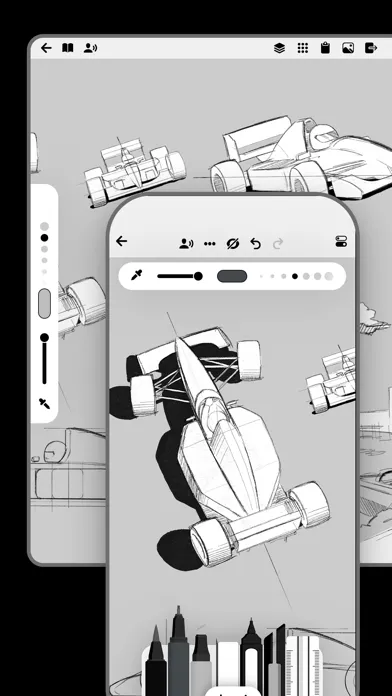 ภาพหน้าจอของ Flow: Sketch, Draw, Take Notes