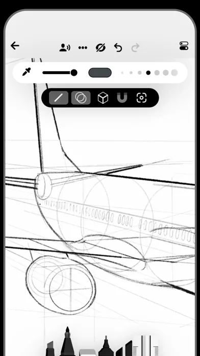 ภาพหน้าจอของ Flow: Sketch, Draw, Take Notes