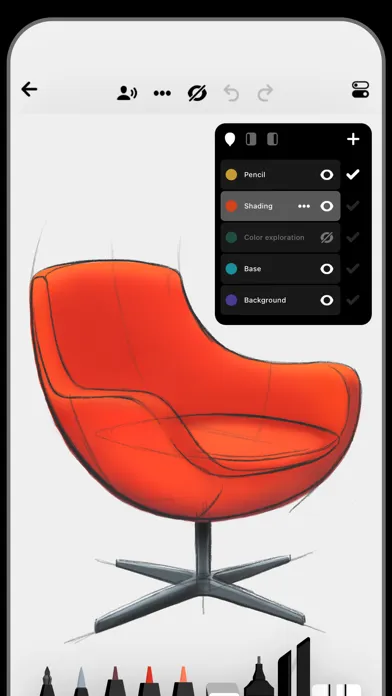 ภาพหน้าจอของ Flow: Sketch, Draw, Take Notes