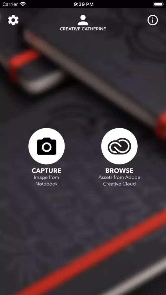 Moleskine, for Creative Cloud Screenshots