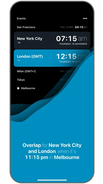 Capturas de pantalla de Overlap by Moleskine Studio