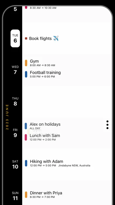 Timepage by Moleskine Studio应用截图