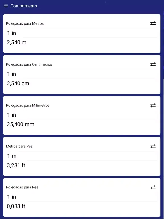 Screenshot di Conversor de Medidas GT GC iPad 