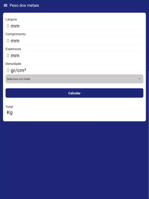 Screenshot di Conversor de Medidas GT GC iPad 