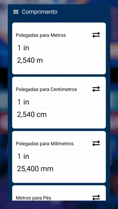 Screenshot di Conversor de Medidas GT GC