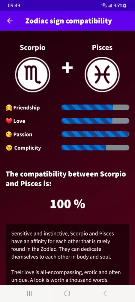 Captures d'écran de Daily Horoscope Scorpio 2025