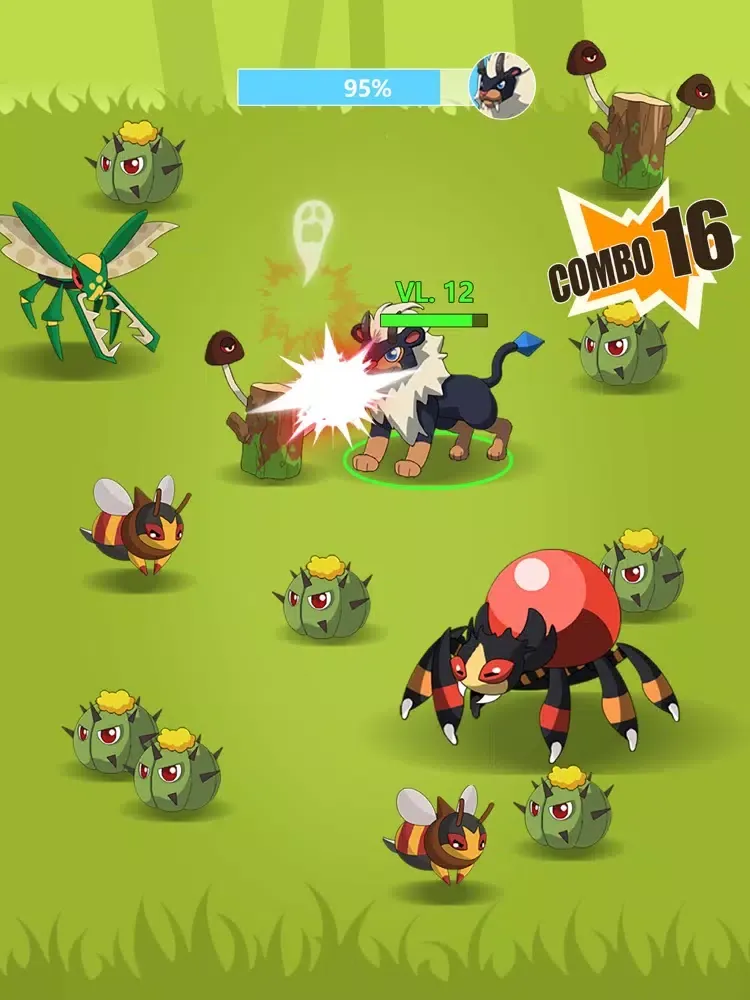 Zrzuty ekranu monsters evolution run iPad 