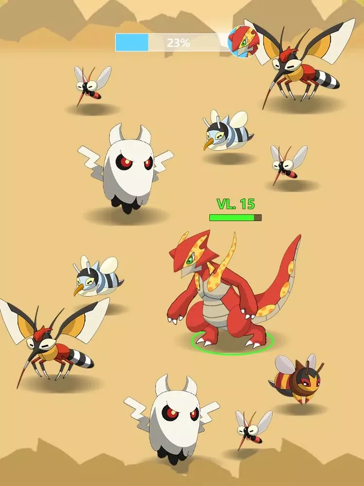 Zrzuty ekranu monsters evolution run iPad 