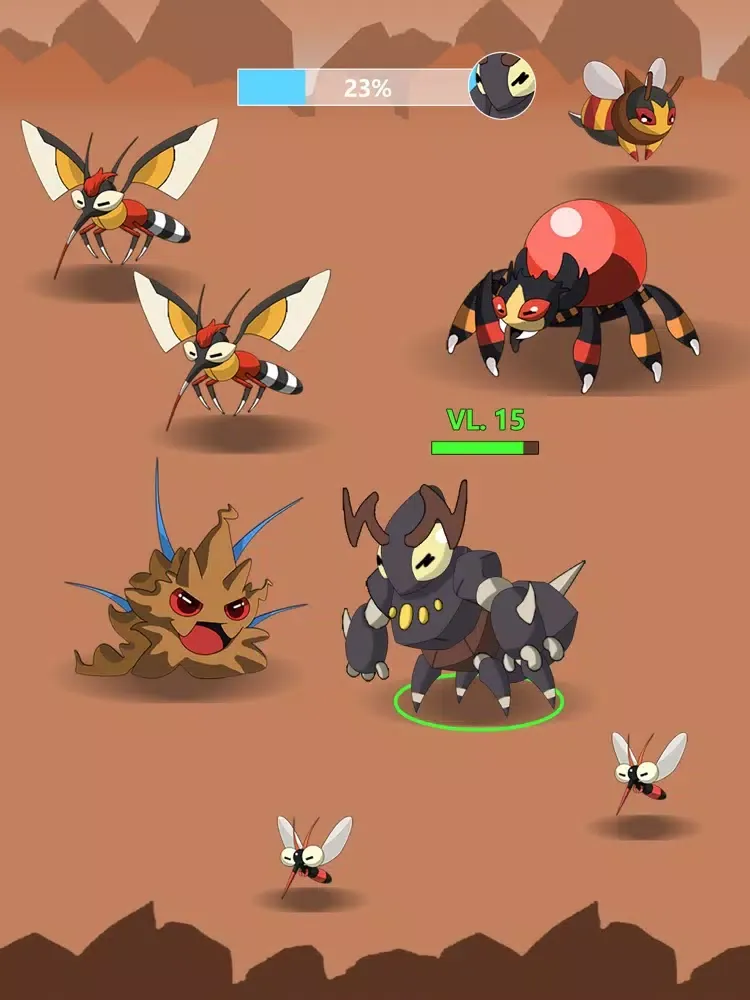 Zrzuty ekranu monsters evolution run iPad 