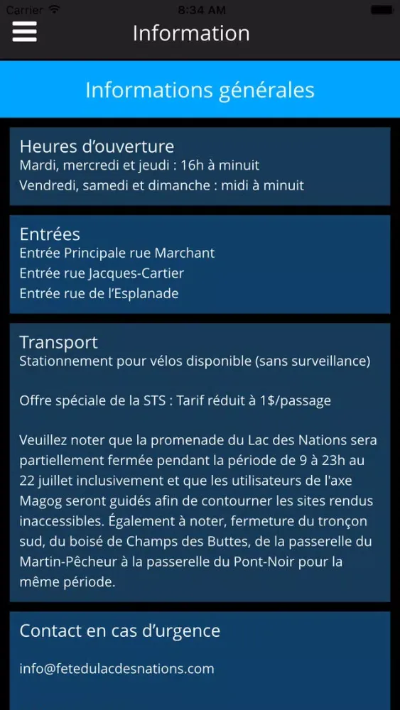 Fête du Lac des Nations 2016 Screenshots