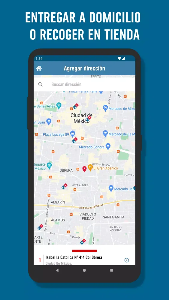 Domino's Pizza México Screenshots