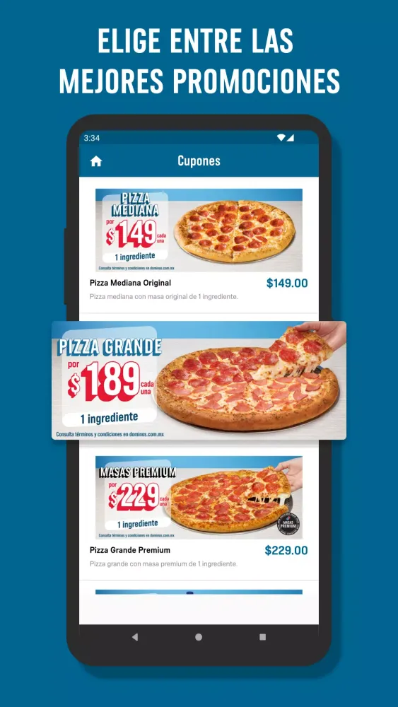 Domino's Pizza México Screenshots