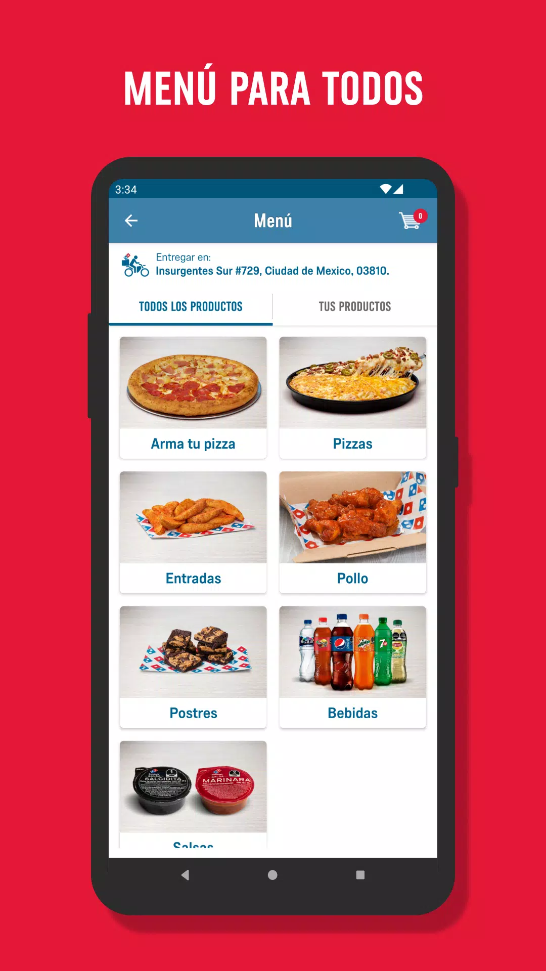 Domino's Pizza México Screenshots