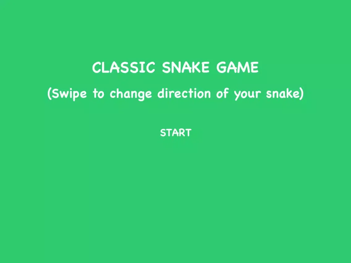 Tangkapan layar The Classic Snake Game iPad 